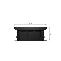 Внутрипольный конвектор Royal Thermo Atrium 90/200/2100-DG-U-AU