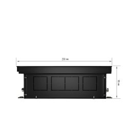 Внутрипольный конвектор Royal Thermo Atrium 90/250/2300-DG-U-DB