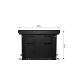 Внутрипольный конвектор Royal Thermo Atrium 150/200/900-DG-U-AU