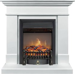 Каминокомплект Royal Flame California STD SFT с очагом Fobos FX Black белый (разборный)