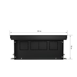 Внутрипольный конвектор Royal Thermo Atrium 110/200/2900-DG-U-BL