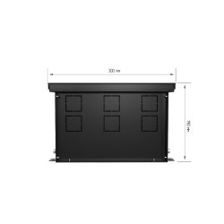 Внутрипольный конвектор Royal Thermo Atrium 190/300/2100-DG-U-BL